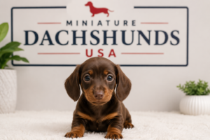 Read more about the article Mini Dachshund puppies Savannah