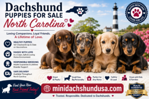 Read more about the article Dachshund puppies for sale North Carolina