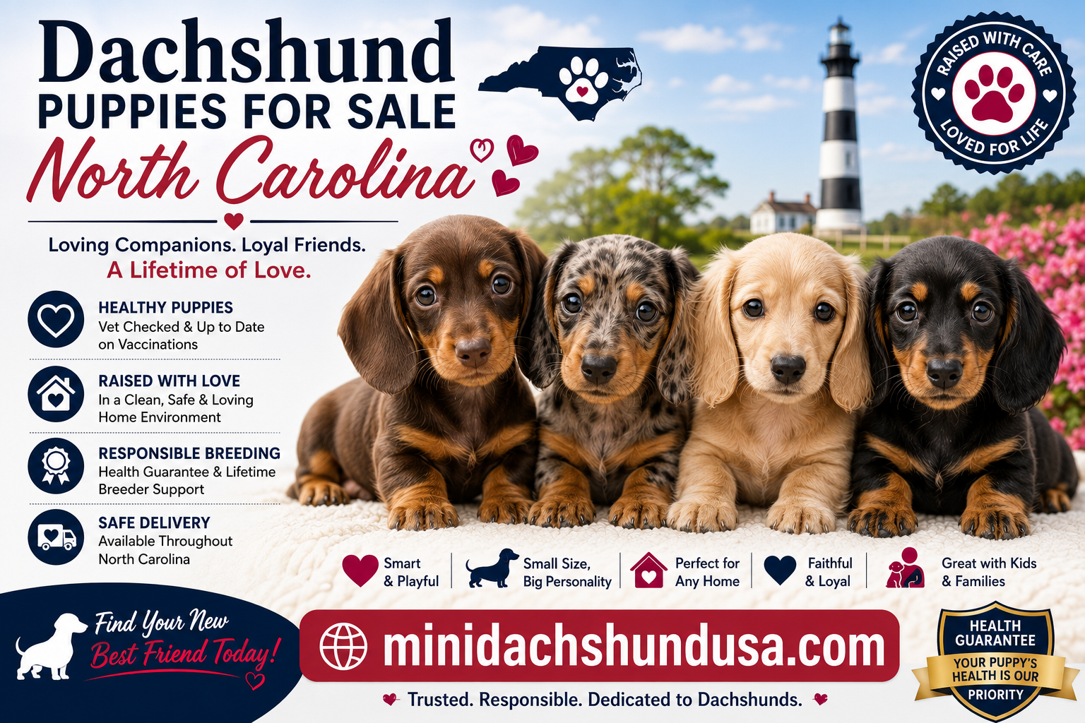 You are currently viewing Dachshund puppies for sale North Carolina