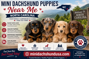 Read more about the article Mini Dachshund puppies near me North Carolina